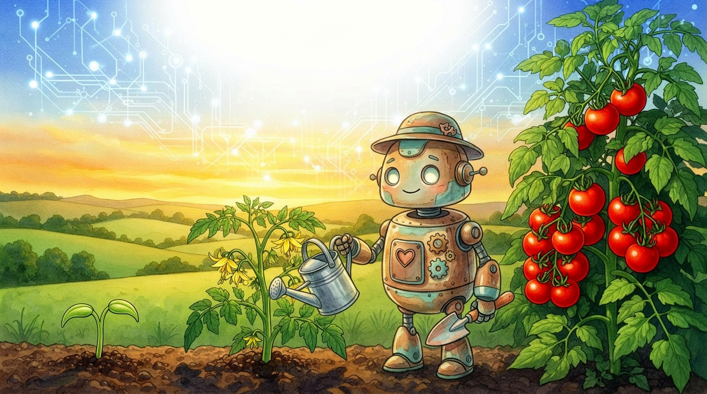 AI Pertama di Dunia yang Menjadi Petani Sukses Menumbuhkan Tomat Tanpa Campur Tangan Manusia