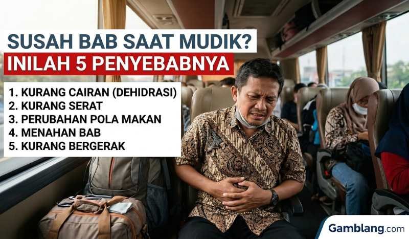 AWAS MUDIK JADI SIKSAAN! Perut Begah & Susah BAB? Bongkar 5 Pemicu 'Silent Killer' Kenyamanan Anda